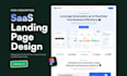 design high converting modern saas landing page with figma