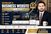 develop a business website, wordpress website