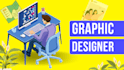 be experienced graphic design, instagram post, brouchers, presentations