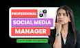 be a social media manager