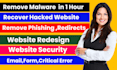 wordpress malware removal in 1 hour, recover wordpress hacked website