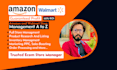 be a professional VA for your amazon and walmart store