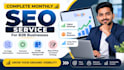 provide complete monthly SEO service for b2b businesses