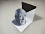 convert self portrait to 3d optical illusion card