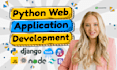 develop web applications using django python