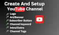create and set up youtube channel