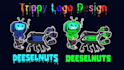 design trippy psychedelic and mascot logo design