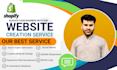 design shopify ecommerce website, build shopify online store