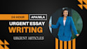 do urgent essays and articles on any topic, apa, mla formatting