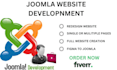 design and develop joomla  website