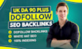 high authority dofollow seo backlinks link building for google ranking