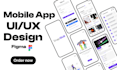 do premium mobile app design UI UX design mobile app