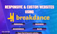 create or revamp your website with breakdance builder