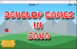 develop 2d games in java and unity