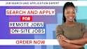 search and apply jobs, job application, apply for job, reverse recruiter