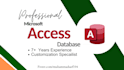 design custom microsoft access database application solution
