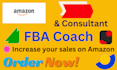 be your amazon coach and fba consultant on zoom