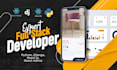 full stack developer web mobile apps saas mvp django react
