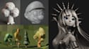 3d model gaming assets, environments and figures