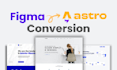 build high performance static responsive astro website with headless cms