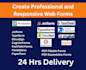 create responsive and stunning jotform, typeform, cognitoform, fastfield forms