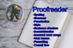 proofread documents for grammar and spelling errors