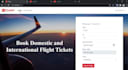build flight booking app, airline website