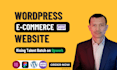 create ecommerce website using woocommerce online store