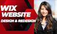 do wix website design redesign wix landing page  wix web seo
