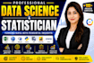 perform professional statistical analysis, data science and machine learning