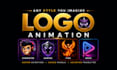 create a custom logo animation with visual effects, morphing, and characters