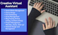 be your creative admin assistant