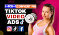 create viral tik tok video ads, tiktok ads for your dropshipping products