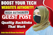 deliver high authority guest posts for tech backlinks