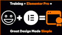 train you in elementor pro to build or maintain a website