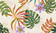 create tropical pattern design for textile or other surface