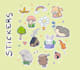 create custom cute sticker designs
