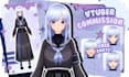 draw and rig your character into vtuber avatar model