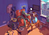illustrate anything you want, no ai ever, real human artist