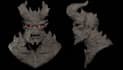 sculpt a 3d model to render