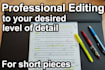 proofread your short english language writing
