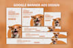 design google banner ads, adwords display ads, website cover, header