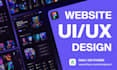 do responsive figma design website, website ui ux design, figma prototype
