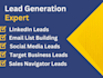 do b2b lead generation prospecting by linkedin and crunchbase