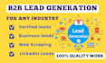 provide you sales leads and prospect list