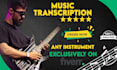 transcribe your song into guitar tabs and sheet music