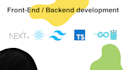 create a custom website using next, react and golang backend