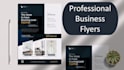 create professional business flyer design