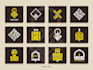 do kufic arabic calligraphy and logo design in square kufic