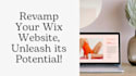 professional wix website redesign with SEO optimization
